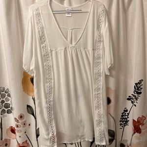 Swimsuit Cover White